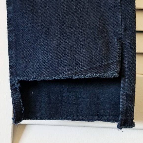 DKNY Step Hem Crop Jeans - Picture 3 of 5